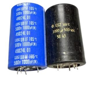 USED 1000uF 500V Electrolytic Capacitor 40X70mm